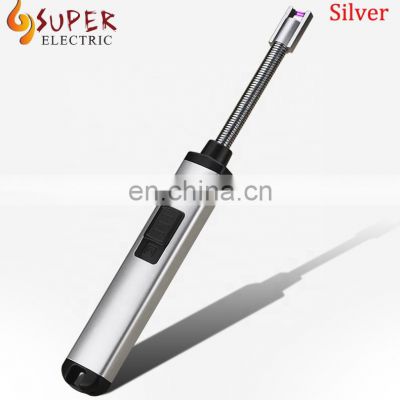 cheap stainless steel candel rechargeable custom electric bbq lighter