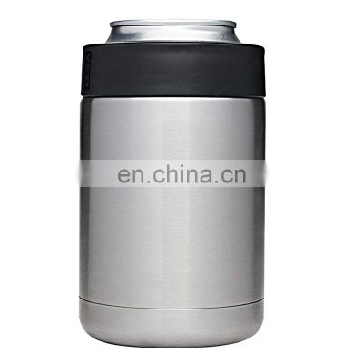 12OZ stainless steel can holder cooler double wall insulation keeping bottle cold cola beer can