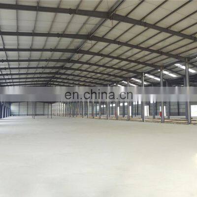 Hot DIP Galvanizing Surface Prefab Steel Structure Warehouse