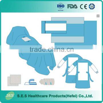 Nonwoven Laparoscopy Pelviscopy Drape pack supplier in Hefei, China