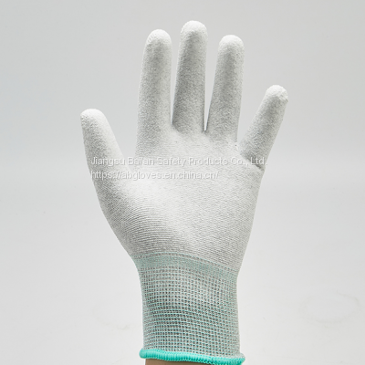 13G White Poly PU Coated ESD Gloves For Automatic Industrial 13G White Poly PU Coated ESD Gloves For Automatic Industrial 13G White Poly PU Coated ESD Gloves For Automatic Industrial 13G White Poly PU Coated ESD Gloves For Automatic Industrial 13G White P