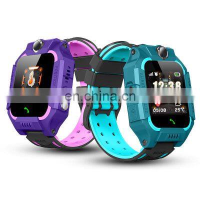 Wholesale latest wearable devices kids smart watch Z6 sim sos temperature IP67 touch watch for kids