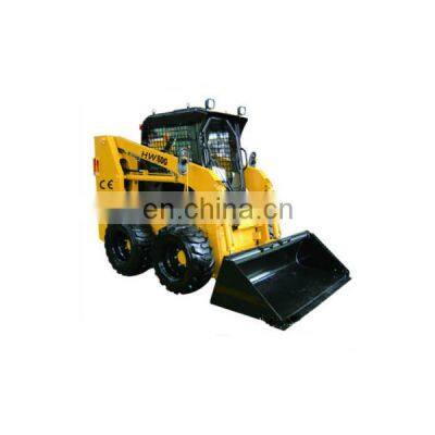 China Best Cheap Electric Mini Skid Steer Loader Wheel With Attachment Price For Sale