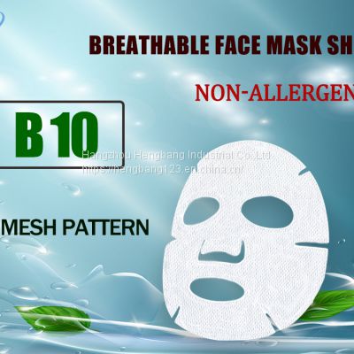 B10 Big Mesh Face Mask Sheet Or Facial Mask Nonwoven Fabric