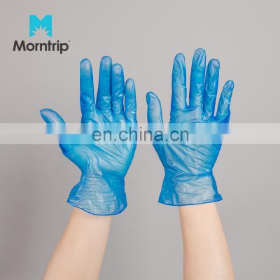 2022 Most Popular Reusable PVC Gloves White Blue Thin Heavy Duty Oil Resistant Glove For Home Kitchen Use