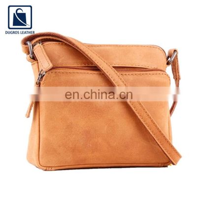 Huge Demand of Exceptional Quality Leather Made Stylish Shopping Sling Bag for Women