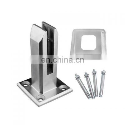 CNC Machining Parts Glass Hardware Fittings Stainless Steel Tempered Safe Glass Fitting