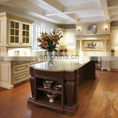 luxury high end white kitchen cabinet makers rustic wooden kitchen design layout for sale