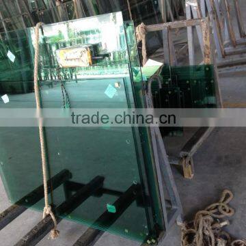 Guangzhou supply 5MM natrual green coated glass ,5mm reflective glass