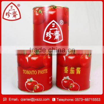 Gold supplier ISO certificated natural 800g tins tomato paste