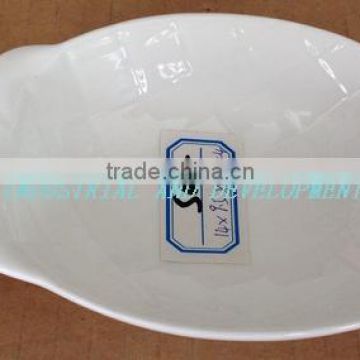 eco-friendly dishwasher safe porcelain white dinner plates salad plate stock