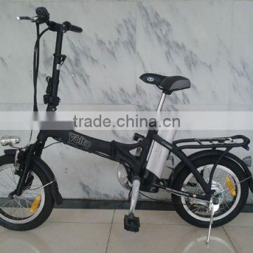aluminum light weight electric folding bicycle