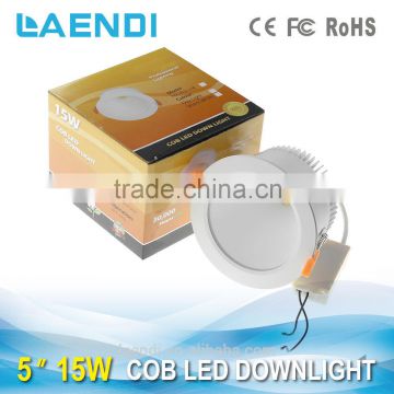 Widely-used in retail sotre rotatable 15W LED downlight