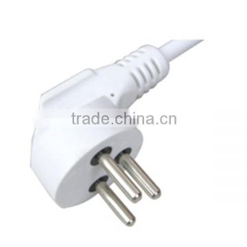 16A 250V power tools for laptop computer electrical safety extension strip 3 pin plug Israel ac power cord cable