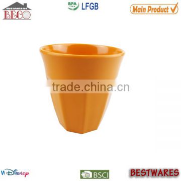 2015 Fashional 100 ml stocked melamine solid color water cup