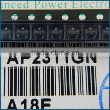 Transistors AP2311GN A18E SOT-23