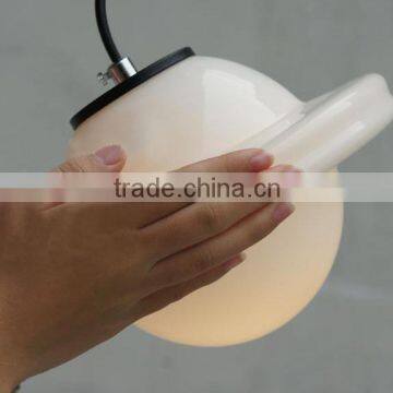 Special Modern Creative White Glass Saturn Droplight