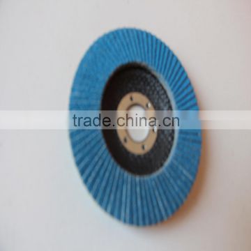 5'' Blue Zirconia Flap Disc with fiber glass
