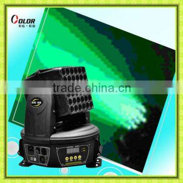 36*3W RGBWA twin side moving head led wall washing stage lights