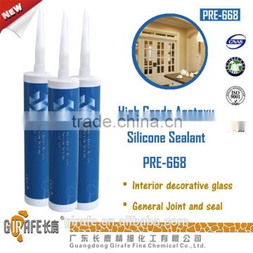 General Joint And Seal Acetic Liquid Silicone Sealant PRE-668