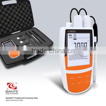 Bante901P Portable pH/Conductivity Meter | pH/Conductivity/TDS Meter