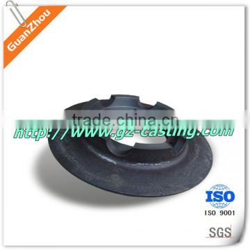 Guanzhou custom Investment cast steel construction machinery parts