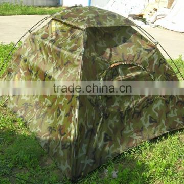 woodland camouflage military tent