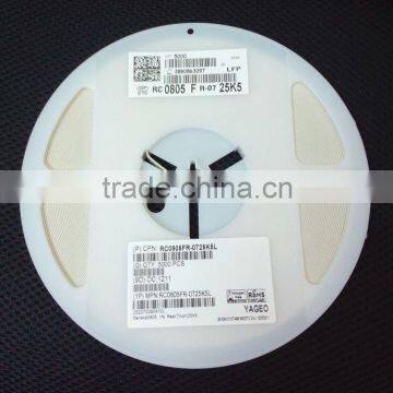 China Manuacture 0805 25K5 1% film resistor