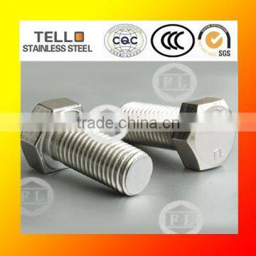 stainless steel hex bolt