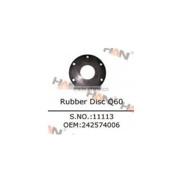 RUBBER DISC Q60 OEM 242574006 Concrete Pump spare parts for Putzmeister