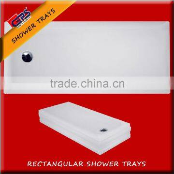 LONG SHOWER TRAYS RECTANGULAR FROM ACRYLIC