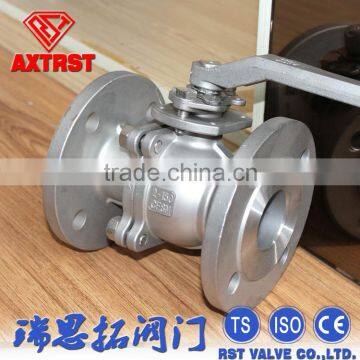 Stainless Steel Floating Flanged 2PC Ball Valve(CF8/CF8M)