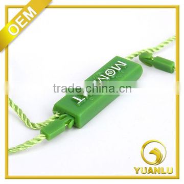 custom embossed garment hang tag string