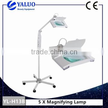 Medical Factory Price LED Efficient Magnifying Glass Skin Examination Lamp With High Quality Folding Stand Beauty Salon
