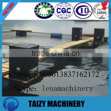 China bait casting machine/fish food into pond/fish feeding machinee