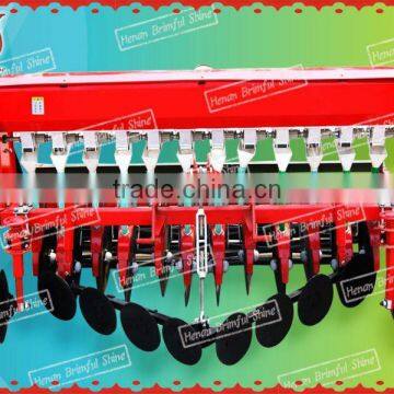 2012 HOT Sale grass seed drill with disc ridger