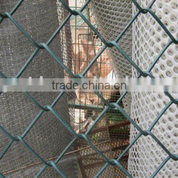 PVC coated welded wire mesh fence