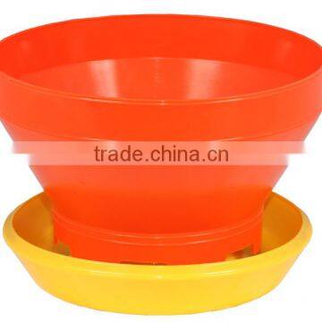 100% New PP Plastic 5kg turbo feeder for chicken