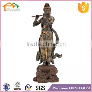 Factory Custom made best home decoration gift polyresin resin japanese buddha statues