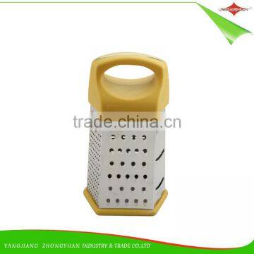 ZY-N5041 stainless steel cheese vegetable box multi purpose grater zester with container