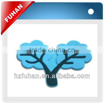 Customize silicone label rubber patch for clothing