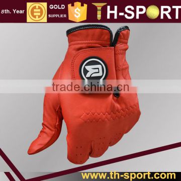 2016 popular leather golf glove new design
