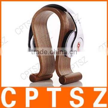 Wooden Headphone Holder Hanger Headset frame Stand headset holder support frame