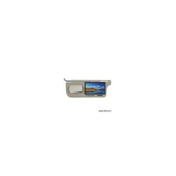 Sell 7-Inch Sun Visor LCD Monitor with Memory Card and USB Port