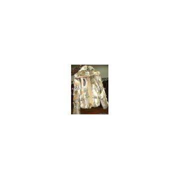 ladies rabbit fur jacket