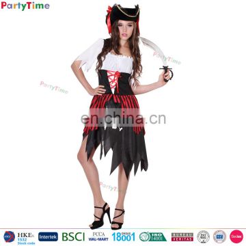PT1218 china supplier wholesale halloween cosplay women pirate costume