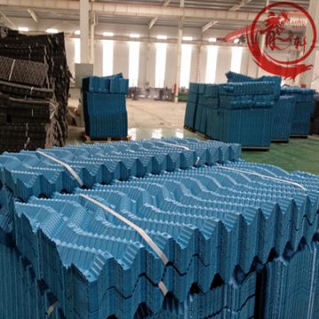 1000mm 1200mm Pvc Fins For Cooling Tower Cooling Tower Fills Types
