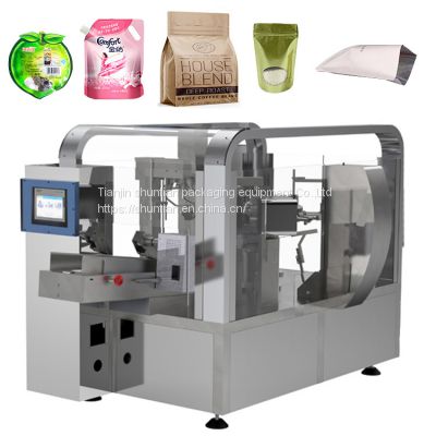 Plastic Premade Bag Pouch packing machine