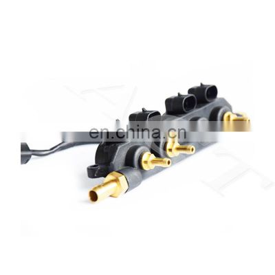 fuel injector lpg 4cyl injector rail black cng/lpg injector rail 4cyl