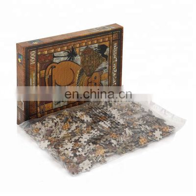 china supplier toys jigsaw puzzles 1000 piece animal puzzle